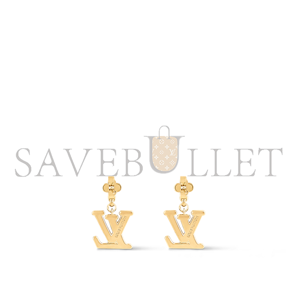 LOUIS VUITTON LADY LV EARRINGS M01844